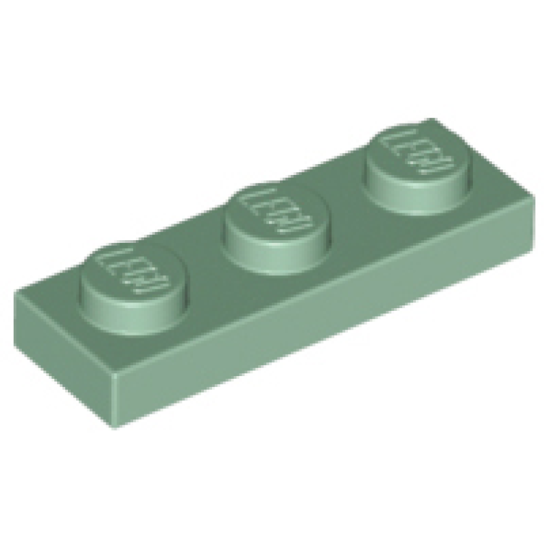 Plaat 1x3 Sand Green